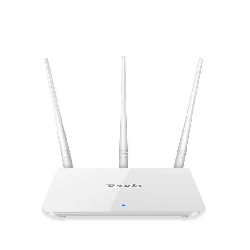 Router inalambrico TENDA F3 con 4 puertos 10 100 y 3 antenas de 5 dBi