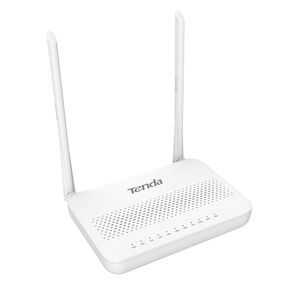 ONT TENDA HG6 con 2 antenas 6 dBi, 1 Puerto LAN GigaBit y 3 LAN Fast Ethernet