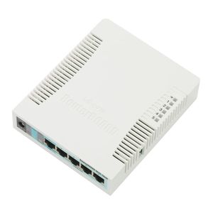 Router Home AP MikroTik RB951G-2HnD de 5 puertos gigabit con inalámbrica en 2.4GHz