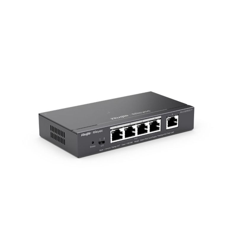 Switch-Capa2-Reyee-RG-ES205GC-P-administrable-cloud-de-4-Puertos-PoE