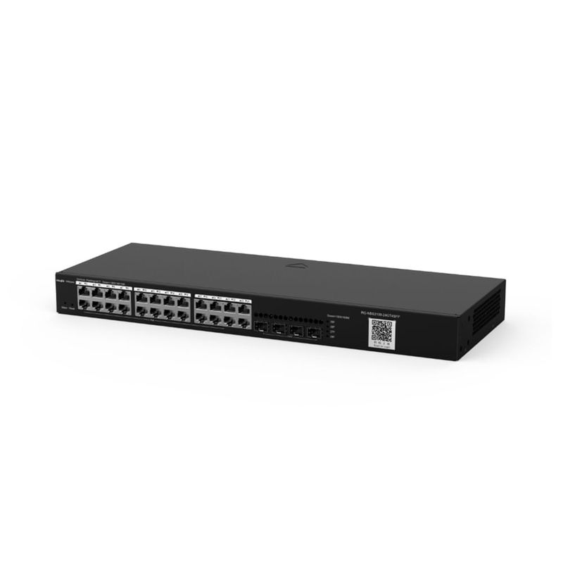 Switch-Capa2-Reyee-RG-NBS3100-24GT4SFP-administrable-cloud-de-24-Puertos-Ethernet-PoE-out-y-4-Puertos-SFP