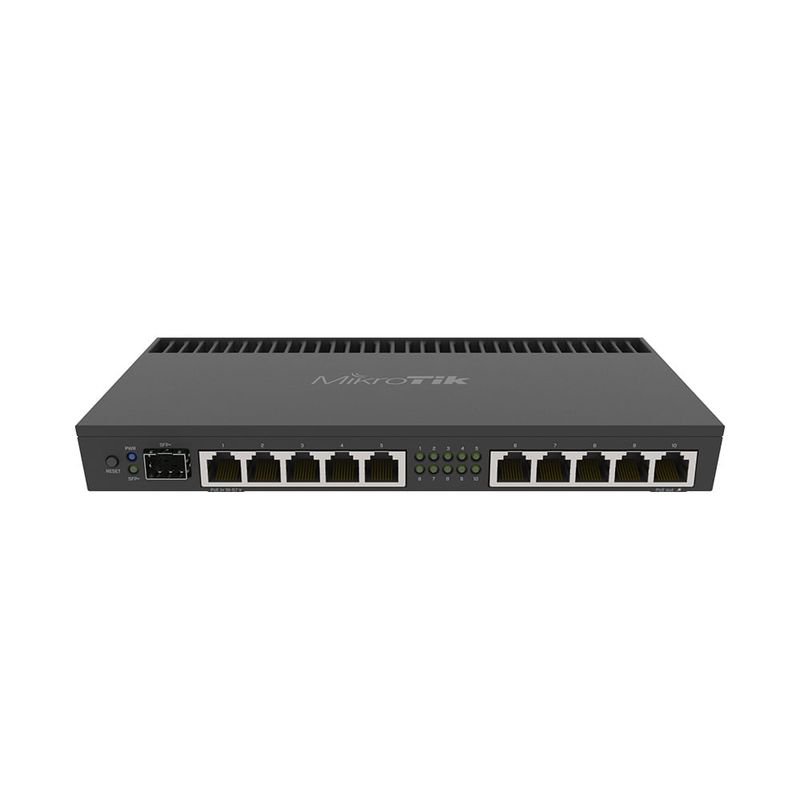 Gigabit Ethernet Router router fibra optica hEX mikrotik RB750Gr3 Dual Core  880MHz 256MB microSD fibre optiqu