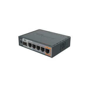Router MikroTik RB760IGS con 5 Puertos Gigabit y 1 puerto SFP