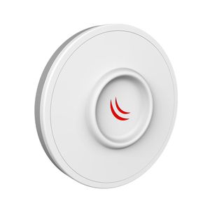 Cliente inalámbrico en banda 5GHz MikroTik RBDicsG-5acD con antena de 21dBi y un puerto Gigabit