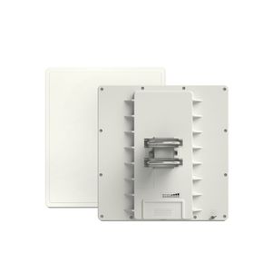 Antena integrada  para enlaces PTP o cliente PTMP en 5GHz MikroTik RB911G-5HPacD-QRT con antena de 24dBi y un puerto Gigabit