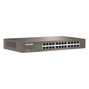 Switches TENDA TEF1024D de 24 puertos FastEthernet metalico Rack/escritorio