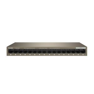 Switch metálico TENDA TEG1016M de 16 puertos Gigabit