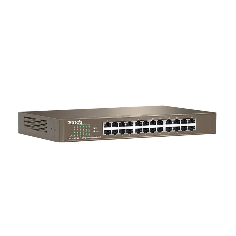 Switch TP-LINK NO administrable Gigabit 24 puertos montaje en escritorio /  rack