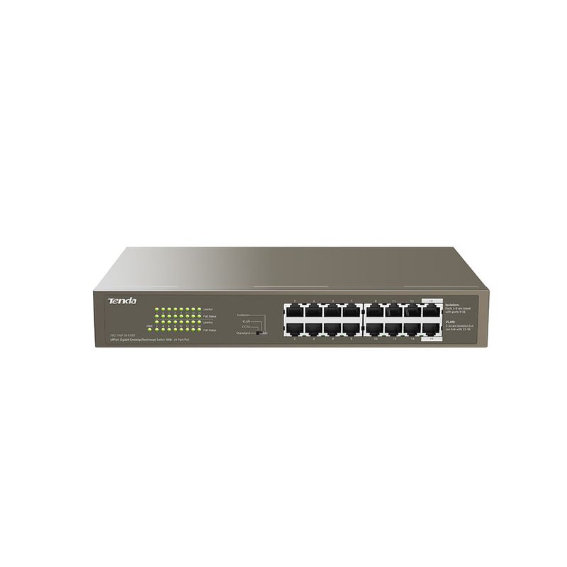 SWITCHING---ROUTING-Switches-TENDA-TEG1116P-16-150W-16-puertos-Gb-POE-150W