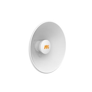 Antena direccional de Mimosa N5-X20 de 20 dBi para banda 4.9-6.4 GHz, enroscable solo para C5X