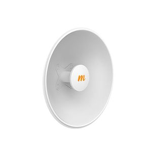 Antena direccional de Mimosa N5-X25 de 25 dBi para banda 4.9-6.4 GHz, enroscable solo para C5X