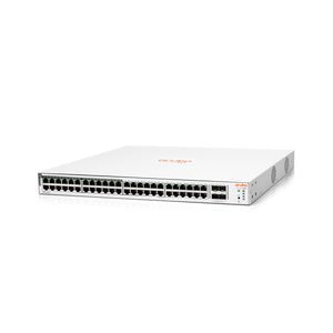 Switch HPE Networking Instant On JL815A 1830 de 48 puertos con 24 PoE  y 4 puertos SFP 370W