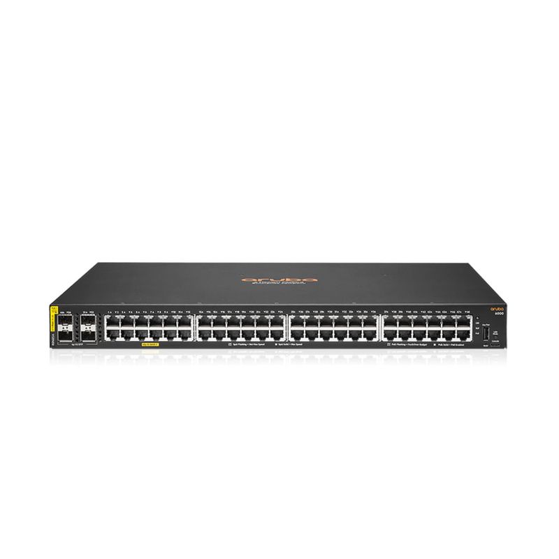 SWITCHING---ROUTING-Switches-ARUBA-R8N85A-Aruba-6000-48G-Class4-PoE-4SFP-370W-Switch