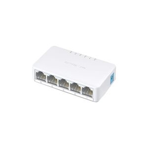 Switch/plastico de escritorio 5 puertos 10/100