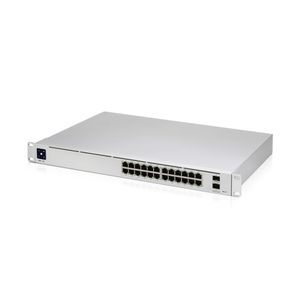 Switch Ubiquiti UniFi USW-Pro-24-POE Capa 3 de 24 puertos PoE+ y 2 puertos SFP+