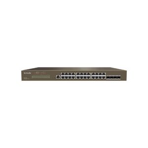 Switch  G3328F TENDA 24 Puertos Gigabit L2 Administrable, 4 puertos SFP