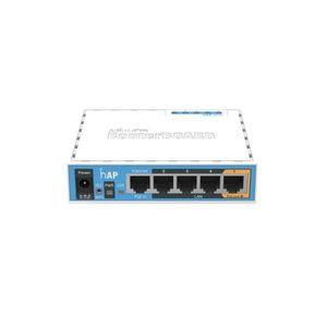 Router Home AP MikroTik RB951Ui-2nD con 5 puertos fast ethernet y una inalámbrica WiFi4