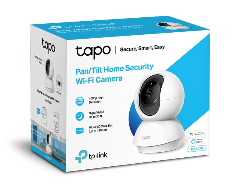 Tapo C100 Cámara De Seguridad Wi-fi Audio Fhd X5 Unidades