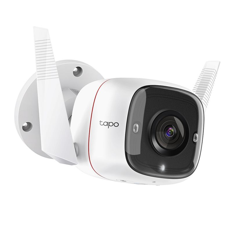 Tapo C210 cámara de red inalámbrica de alta definición, cabezal de  monitoreo de visión nocturna interior rotativo 360, 3MP - AliExpress