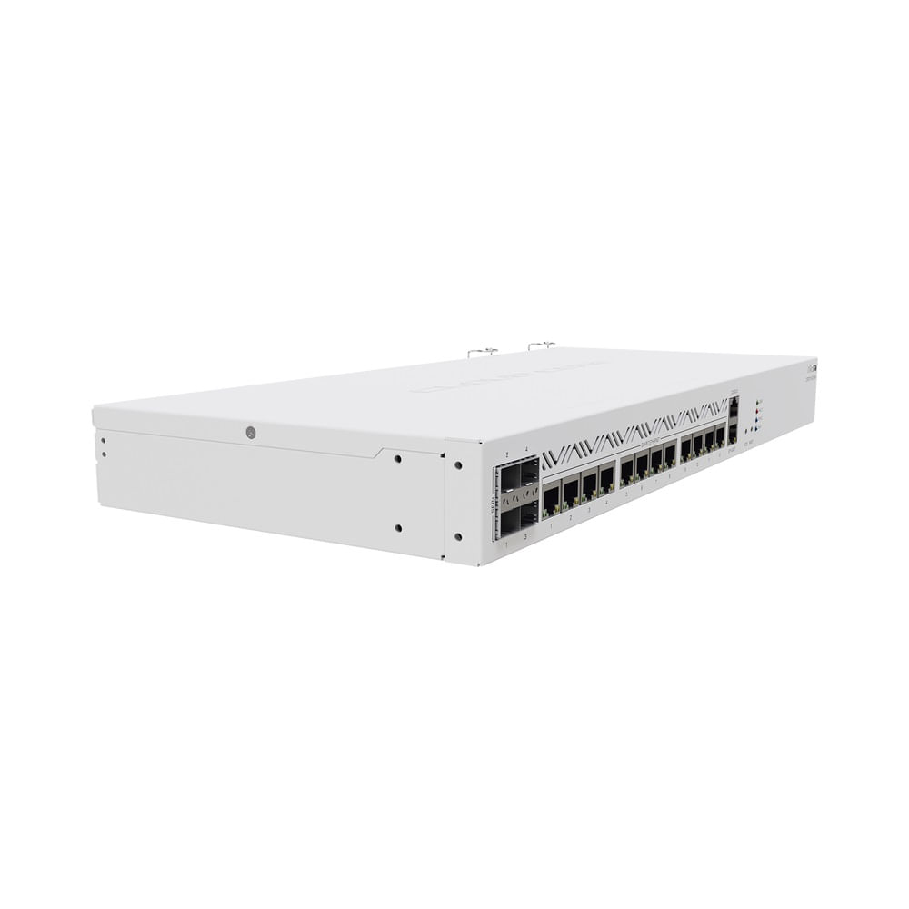 Router MikroTik CCR2116-12G-4S+ Cloud Core, 13 Porte GbE, 4 Porte SFP+, Open Box