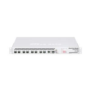 Cloud Core Router MikroTik CCR1072-1G-8S+ con 1 puerto gigabit ethernet y 8 puertos SFP+
