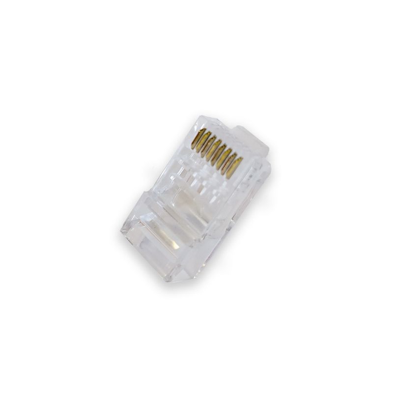 Conector RJ45 STP Cat.6 con inserción de 4 arriba / 4 abajo   Infraestructura avanzada de cableado de fibra y centro de datos de CRXCONEC