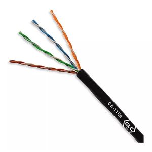 Rollo de cable UTP CAT 5E AWG24 en 305Mts para uso de exterior e interior