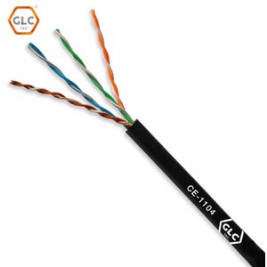 Rollo de cable UTP CAT 5E AWG24 en 305Mts para uso de exterior e interior 100% cobre