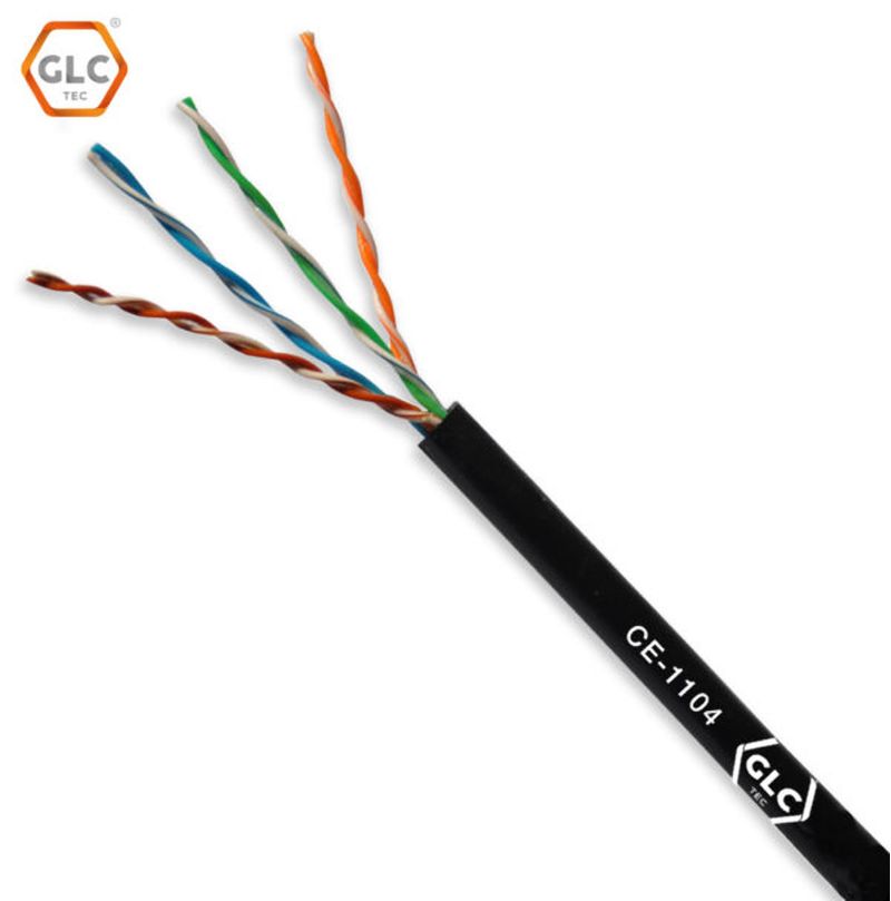 Organizador de cable o fibra para rack de 1U metálico en color negro marca  GLCTec GLC-ORGAB-001