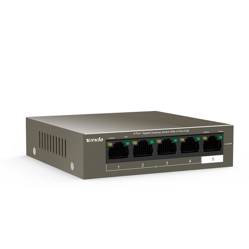 TL-SL1226P Switch no Gestionable de 24 puertos PoE+ fast ethernet, 2  puertos Gigabit ethernet y 2 ranuras Gigabit SFP