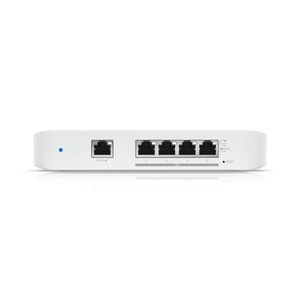 Switch Ubiquiti UniFi USW-Flex-XG Capa 2 con 4 puertos ethernet 10Gb y un puerto ethernet gigabit