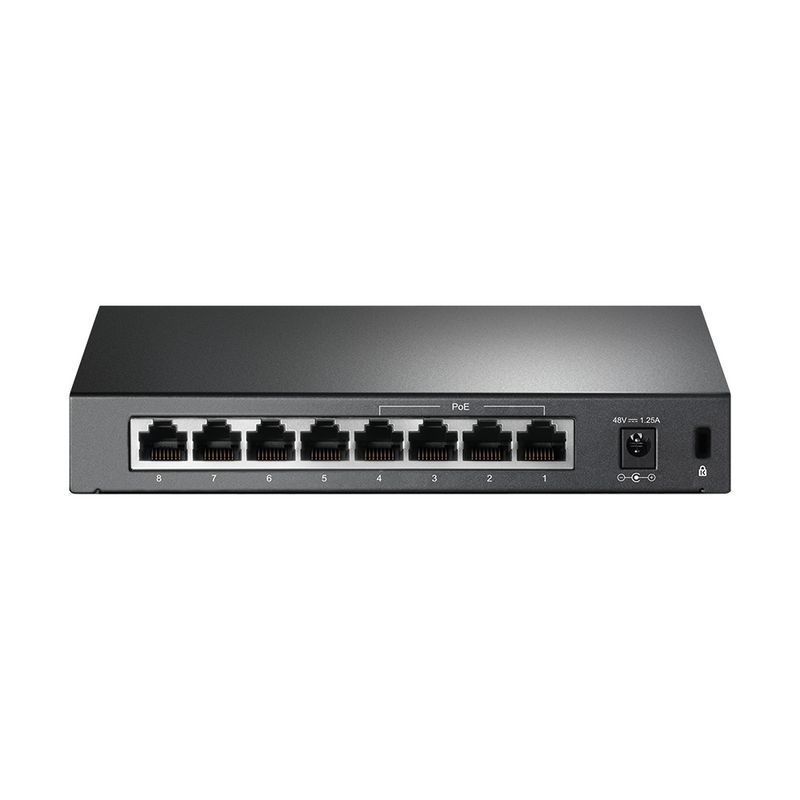 TL-SF1008P Switch PoE de Escritorio de 8 Puertos de 10/100Mbps 4 PoE,  switch poe