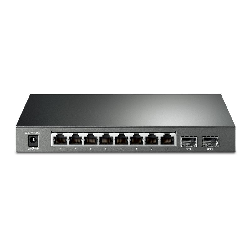 Switch PoE AF/AT Industrial C-DATA CI4084GS-POE con 8 puertos ethernet  gigabit y 4 puertos SFP