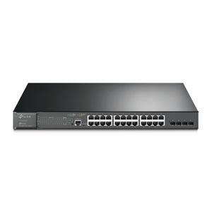 TL-SG3428MP Switch administrado JetStream de 28 puertos Gigabit L2 con PoE+ de 24 puertos y 4 ranuras SFP Gigabit