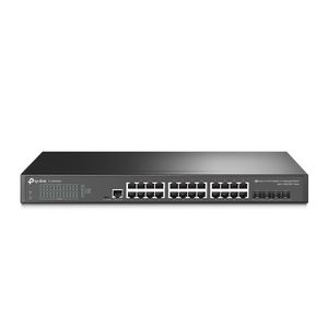 TL-SG3428X Switch gestionable JetStream de 24 puertos Gigabit L2+ con 4 ranuras SFP+ de 10GE
