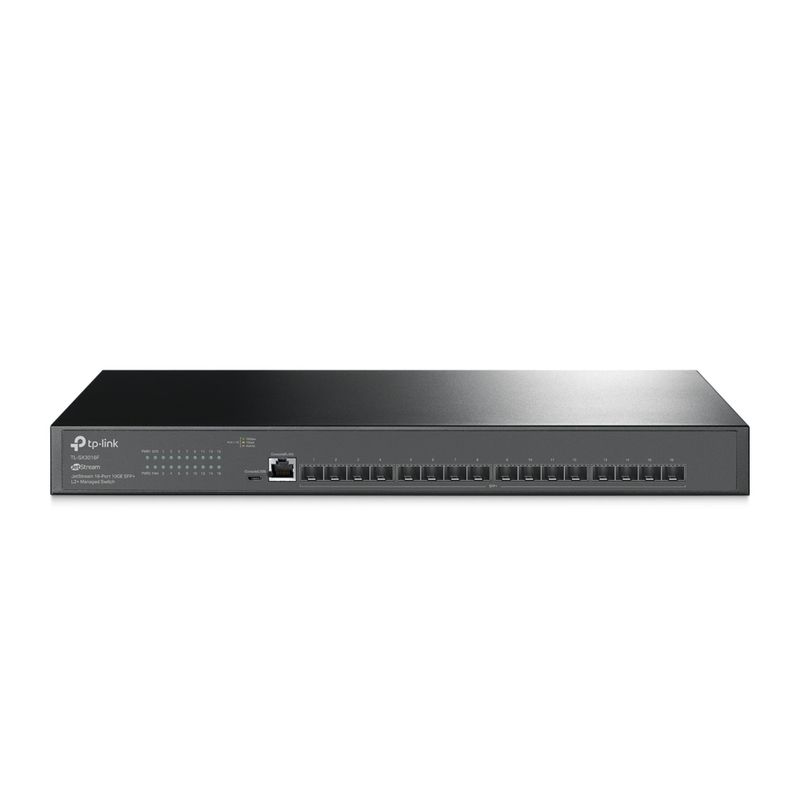 TL-SL1226P Switch no Gestionable de 24 puertos PoE+ fast ethernet, 2  puertos Gigabit ethernet y 2 ranuras Gigabit SFP