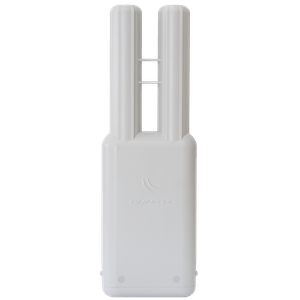 Punto de Acceso RBOmniTikU-5HnD de MikroTik, modelo 5GHz con chip 802.11n, cuenta con antena de 7.5dBi y 5 puertos fast ethernet