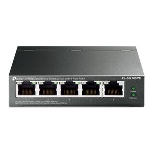 TL-SG105PE Easy Smart Switch Gigabit de 5 puertos con PoE de 4 puertos
