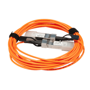 Cable de conexíon rapida de MikroTik S+AO0005, cable de 5Mts en fibra que soporta velocidades de 1G/10G
