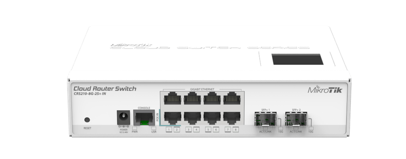 CRS210-8G-2S-IN-1
