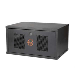 Rack Gabinete de pared con espacio para 5U desarmados GLC-MURAL-5U370 marca GLCTec