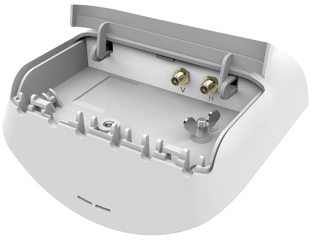 Antena sectorial en banda 5GHz de MikroTik MTAS-5G-19D120, esta antena ...