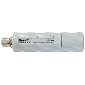 Estación inalámbrica de enlaces para exteriores MikroTik Groove en banda 2,4GHz o 5GHz