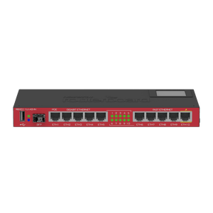 Router MikroTik RB2011UiAS-IN con 5 Puertos Gigabit ethernet, 5 puertos fast ethernet y 1 ranura SFP