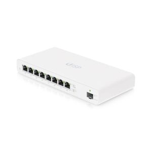 Router Ubiquiti UISP-R Gigabit PoE de 8 puertos para aplicaciones MicroPoP
