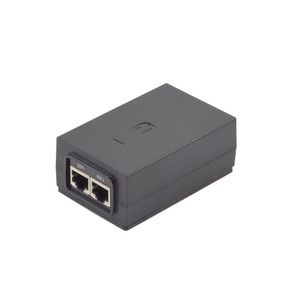 Injector POE pasivo UBIQUITI 24 VDC, 24W, Fast ethernet