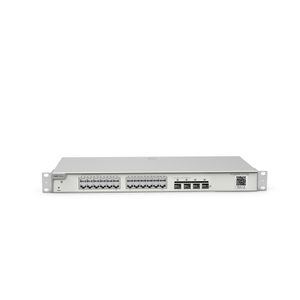 Switch de clase enterprise capa 2 con gestion en nube gratuita de 24 puertos gigabit y 4 ranuras SFP+