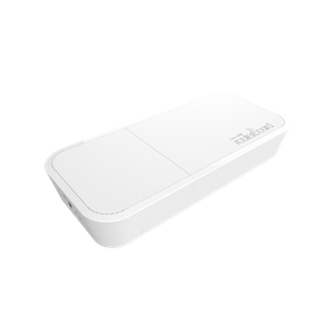 Punto de acceso WI-FI4 de MikroTik RBwAP2nD, chip 802.11n, MIMO 2X2 y con una interfaz fast ethernet