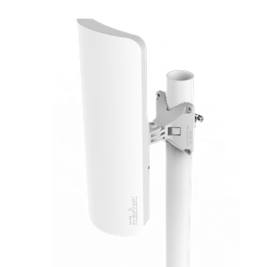 Antena sectorial para banda 5GHz mANT 15s de MikroTik MTAS-5G-15D120, antena de 120° de apertura en azimut, 2 RP-SMA, 15 dBi de ganancia