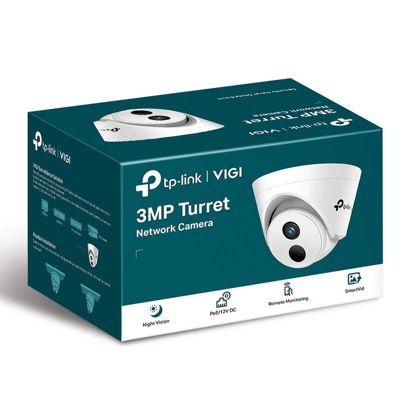 Tp-link, Cámara Seguridad Wifi Turret 4mp Color, Vigi C440-w Color